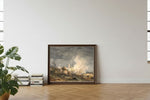 Framed room mockup - leaning