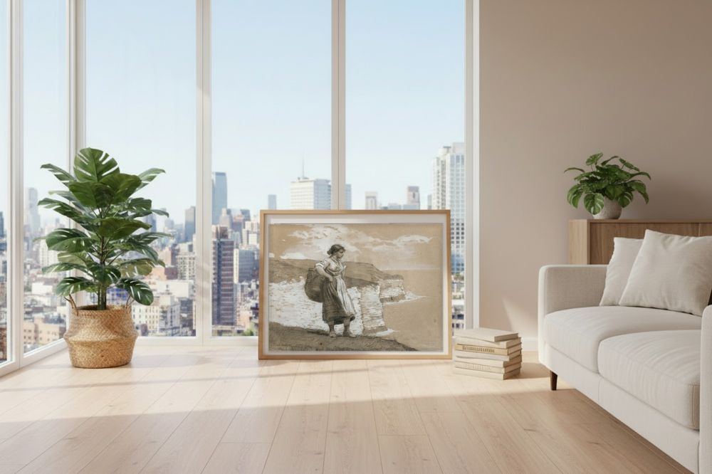 Framed room mockup - loft