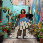 Flight Form Field Hand Tufted Rug