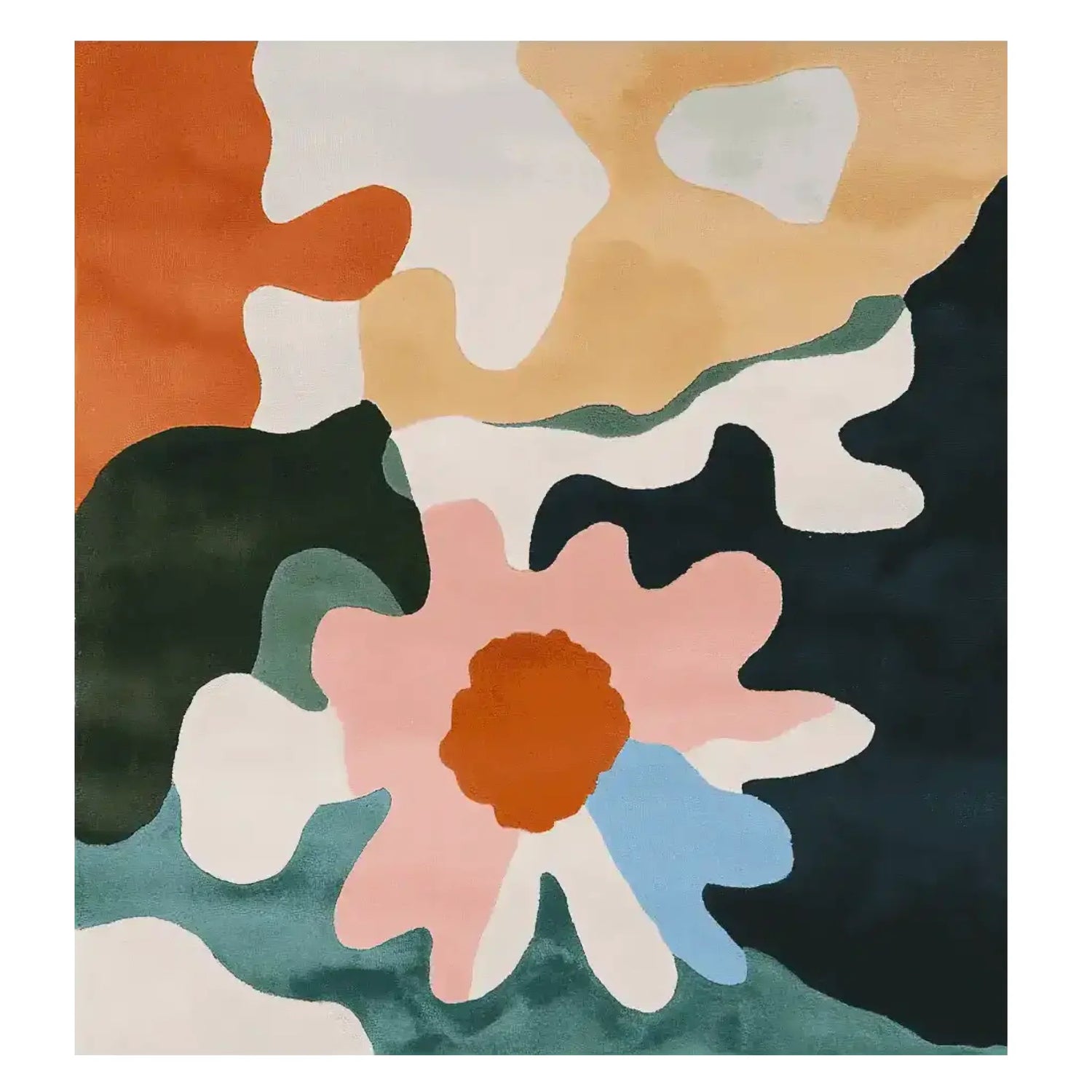 Flora Cloud Dance Hand Tufted Rug