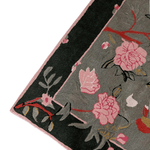 Flora & Fauna Square Hand Tufted Wool Rug 6' x 6'