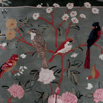 Flora & Fauna Square Hand Tufted Wool Rug 6' x 6' - MAIA HOMES