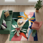 Flora Flutter Hand Tufted Rug 8 x 10 ft - MAIA HOMES