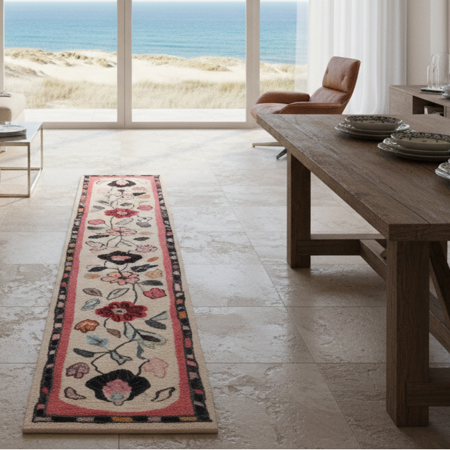 Floral Haven Hand Tufted Wool Rug