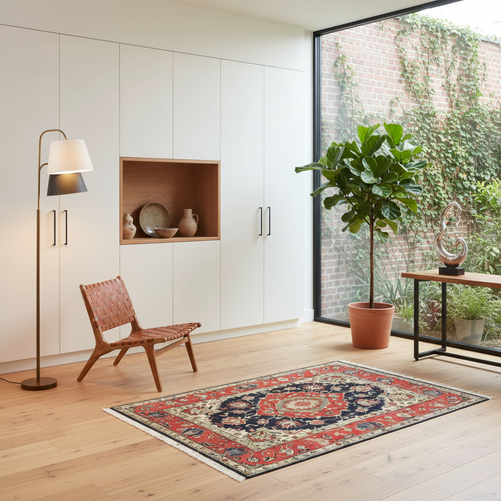 Floral Renaissance Hand Knotted Area Rug