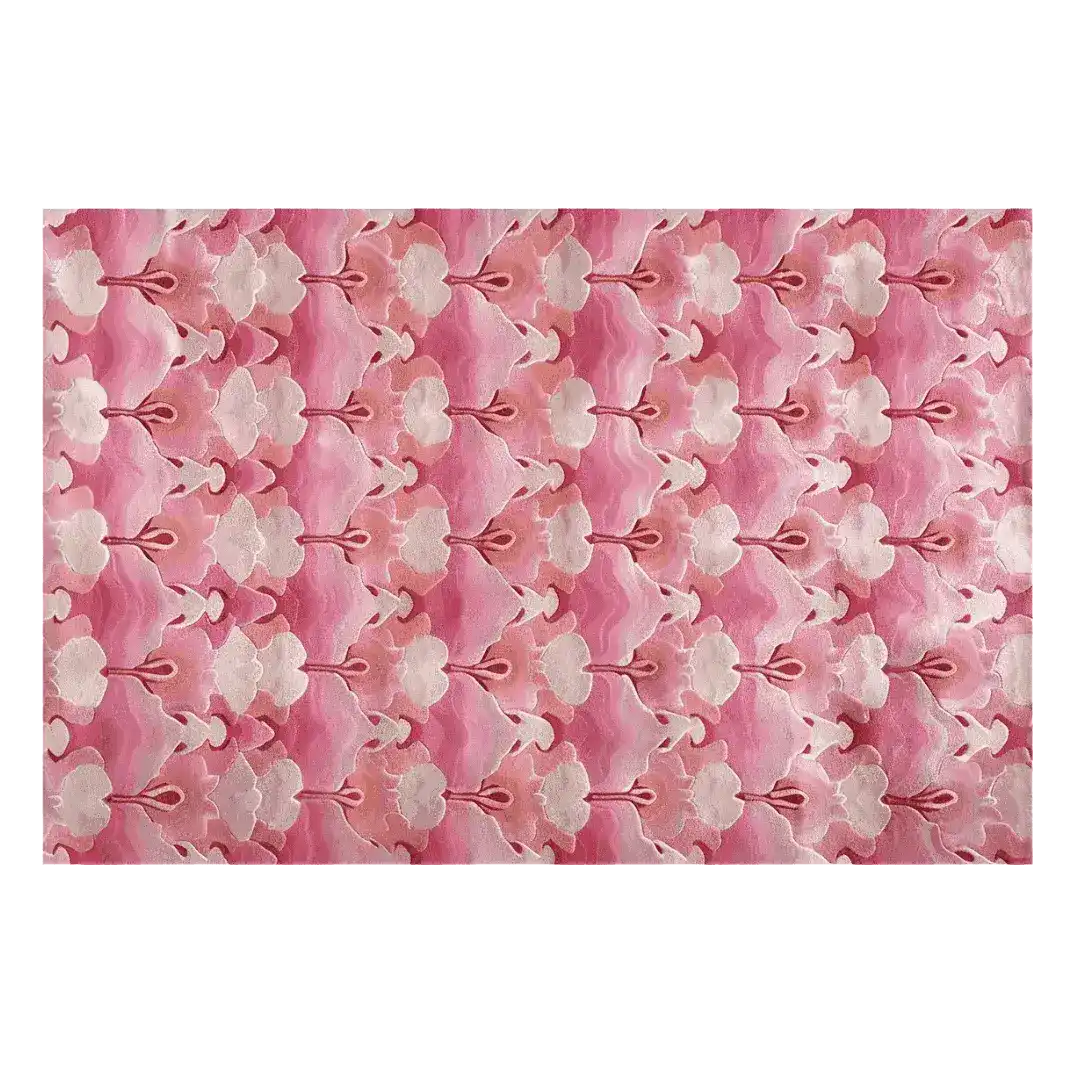 The Floral Whisper Hand Tufted Rug is an elegant area rug, perfect for adding warmth to any living room. This 8x10 wool rug features a beautiful floral pattern in soft pink tones, making it a stylish choice for those seeking area rugs for living rooms. Its intricate design and quality craftsmanship make it an ideal floral rug for a cozy and inviting atmosphere.