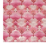 A beautifully detailed Floral Whisper Hand Tufted Area Rug featuring a pink and white floral pattern. This wool rug is perfect for adding elegance to living room spaces, especially in the popular 8x10 size.