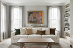Framed room mockup - gold