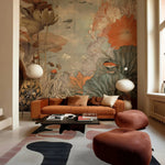 Fluid Silhouettes Hand Tufted Wool Rug