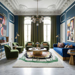 Fluid Trace Hand Tufted Rug