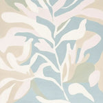 The Foliage Mirage Garden Hand Tufted Rug showcases a stunning abstract design with soft pastel hues, perfect for adding a touch of elegance to any space. This large living room rug, crafted from high-quality wool, blends contemporary style with comfort. Ideal for those seeking an 8x10 area rug to enhance their decor.