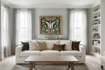 Framed room mockup - gold