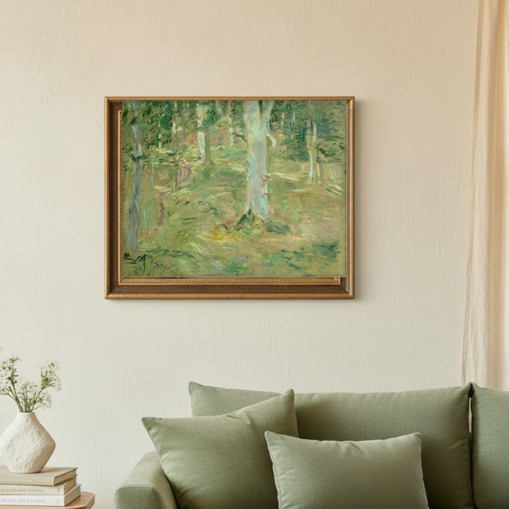 Framed room mockup - sage