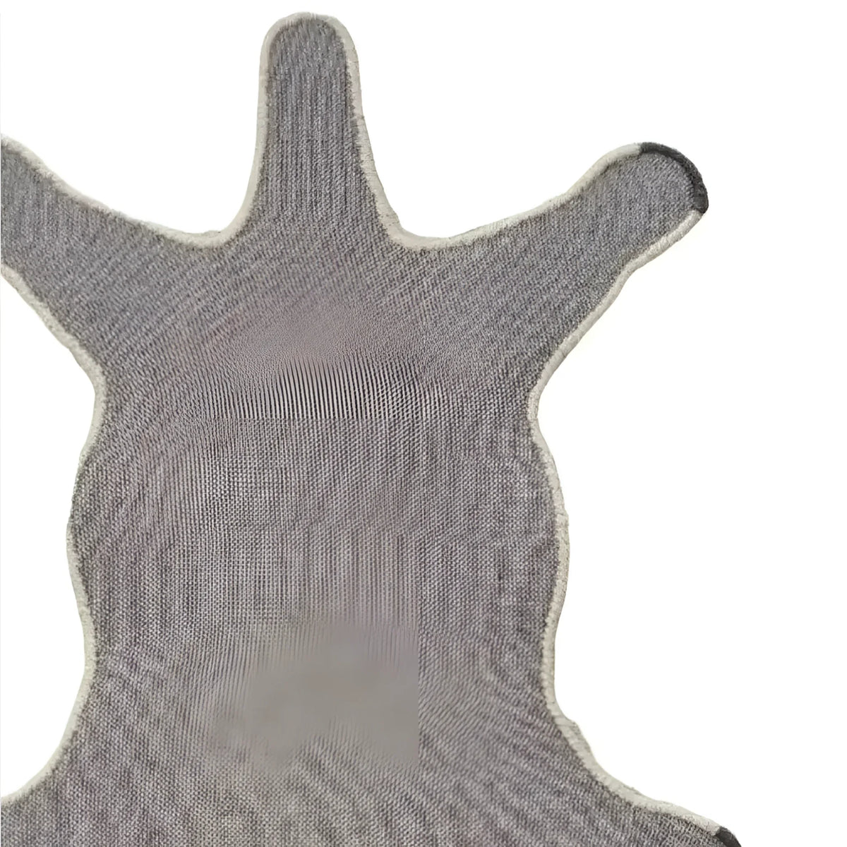 For the Love of Deer Hand Tufted Wool Rug - Light Blue