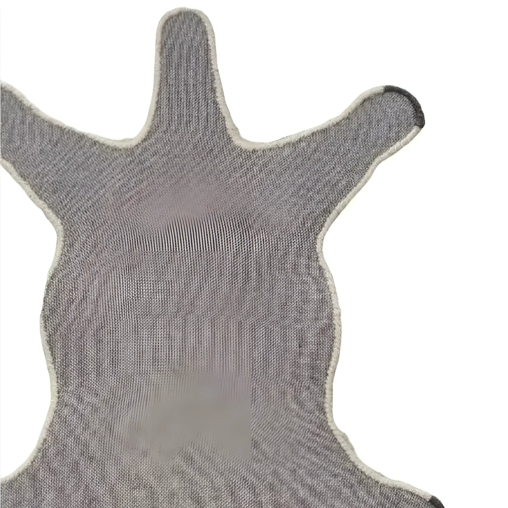 For the Love of Deer Hand Tufted Wool Rug - Light Blue