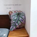 For the Love of Monstera Leaf Decorative Throw Pillow - MAIA HOMES