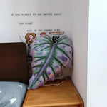 For the Love of Monstera Leaf Decorative Throw Pillow - MAIA HOMES