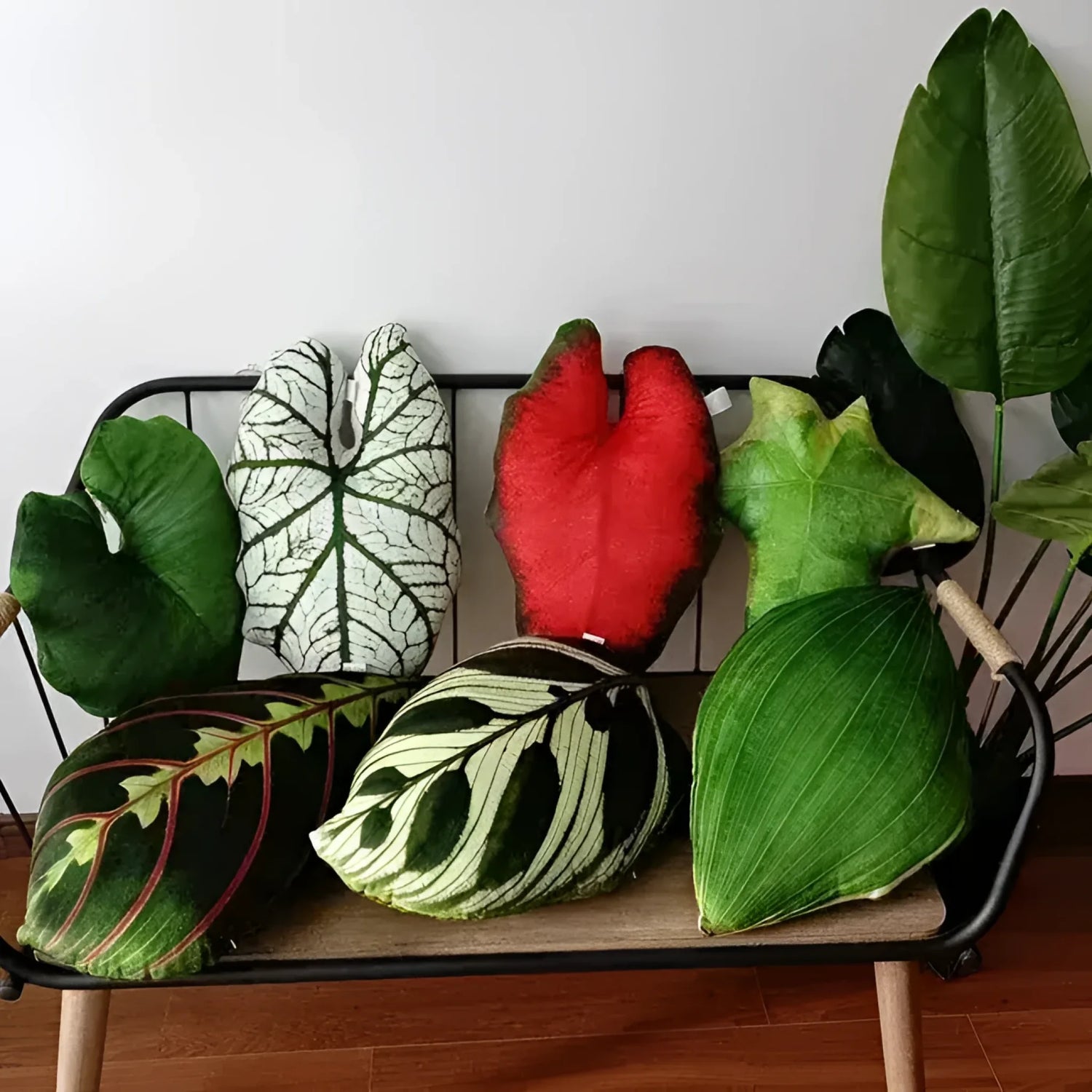 The For the Love of Monstera Leaf Decorative Throw Pillow is a chic and nature-inspired accent piece that brings a touch of tropical elegance to any space. Featuring a bold and artistic Monstera leaf design, this pillow effortlessly blends modern aesthetics with natural charm. Crafted from high-quality fabric, it offers both comfort and durability, making it perfect for your sofa, bed, or favorite chair. Its vibrant green tones and intricate detailing create a refreshing vibe, making it an ideal choice for 