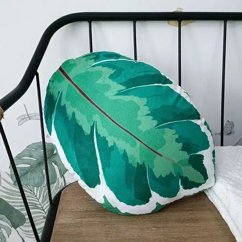 For the Love of Monstera Leaf Decorative Throw Pillow - MAIA HOMES