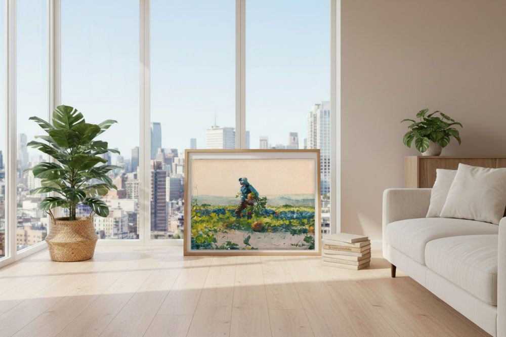Framed room mockup - loft