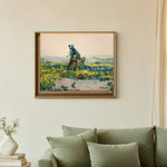 Framed room mockup - sage