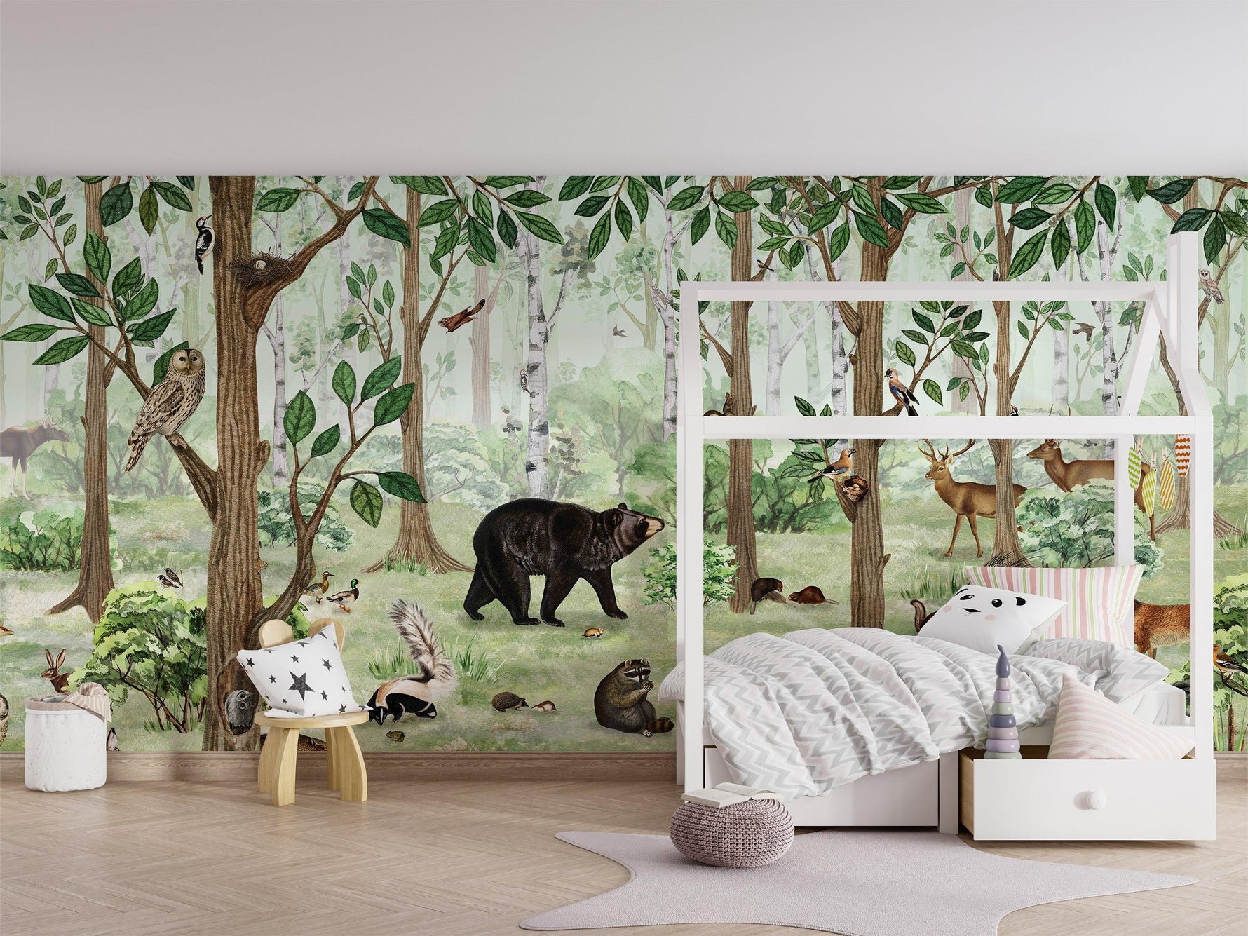 Forest Lookbook Wallpaper Mural