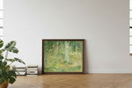 Framed room mockup - leaning