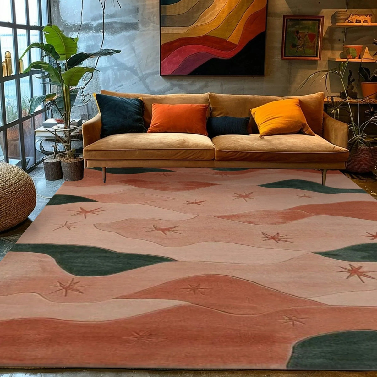 Form Flow Field Hand Tufted Rug