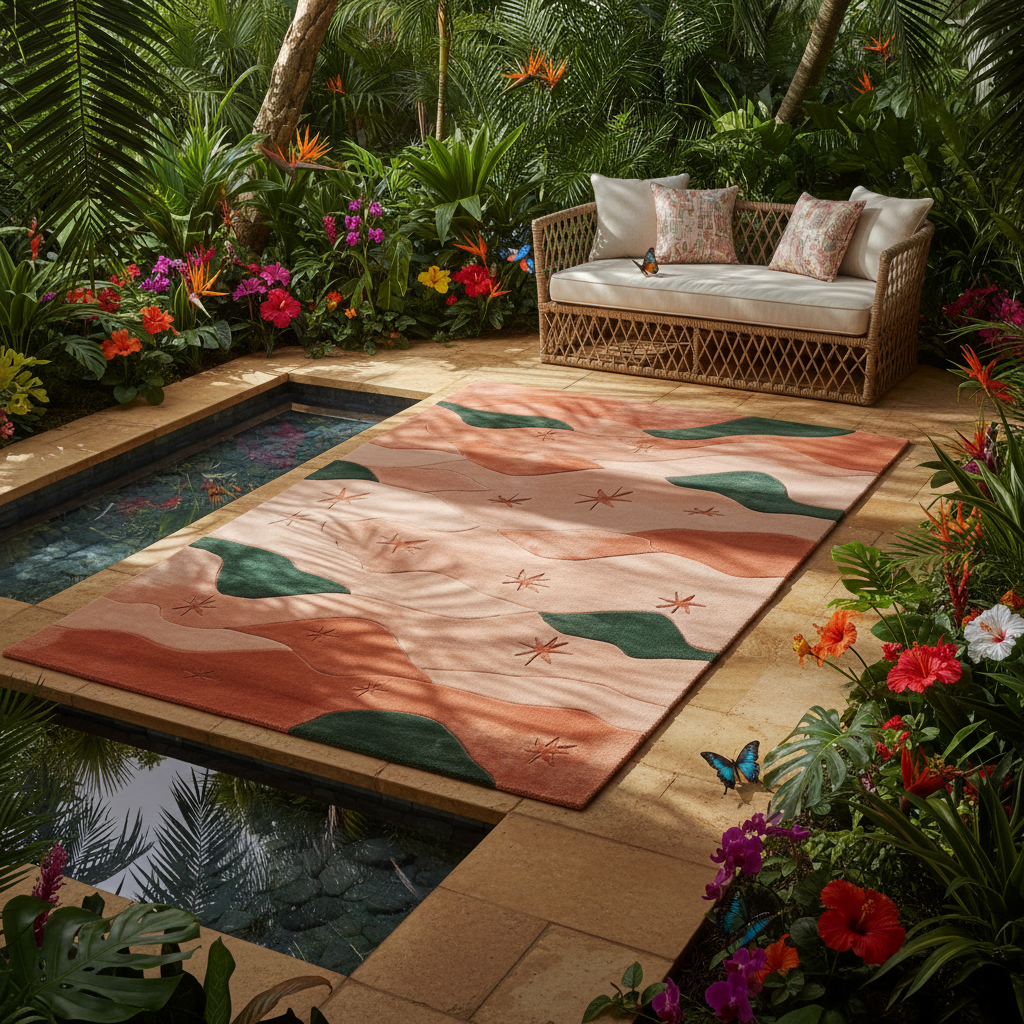 Form Flow Field Hand Tufted Rug