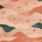 This contemporary area rug showcases an intricate hand-tufted design with earthy tones and abstract star patterns, perfect for adding a stylish touch to your living room. Crafted from high-quality wool, this large living room rug is both durable and elegant.