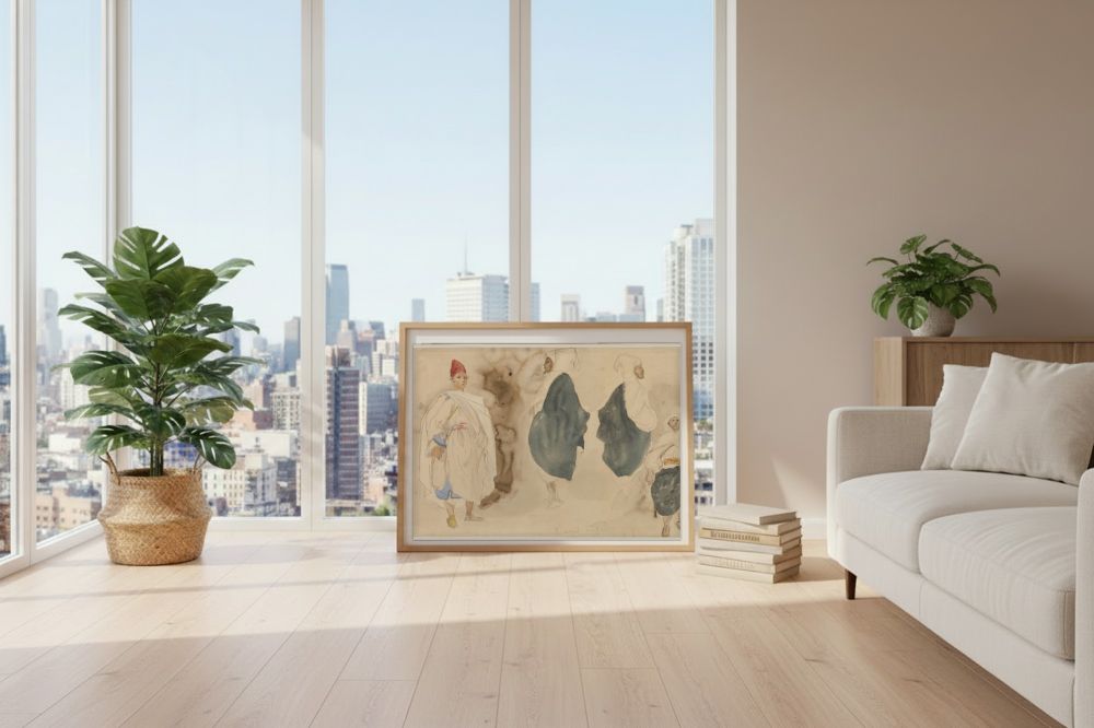 Framed room mockup - loft