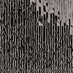 A contemporary hand tufted area rug featuring a bold black and white abstract pattern. This wool rug is perfect for adding a modern touch to living room spaces, making it an ideal choice for those seeking stylish living room area rugs.