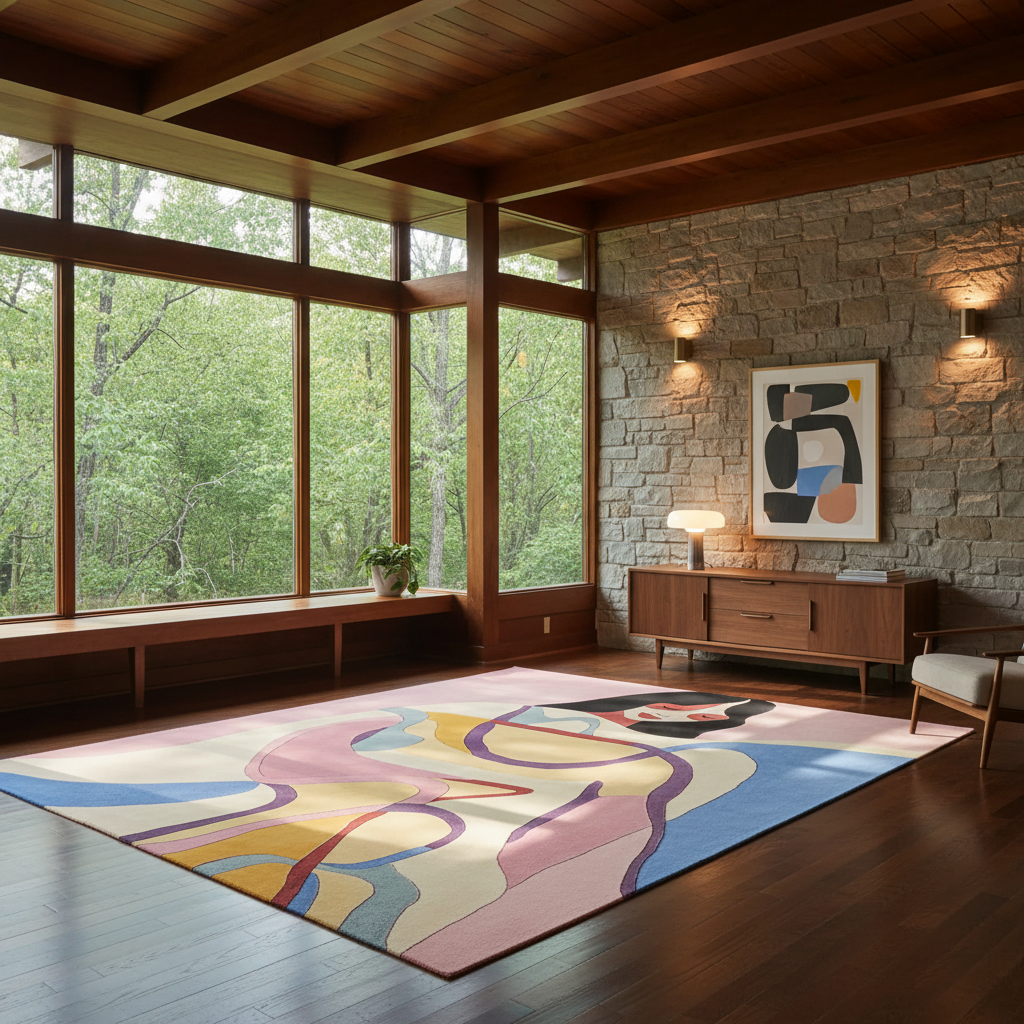 Frail Flow State Hand Tufted Rug
