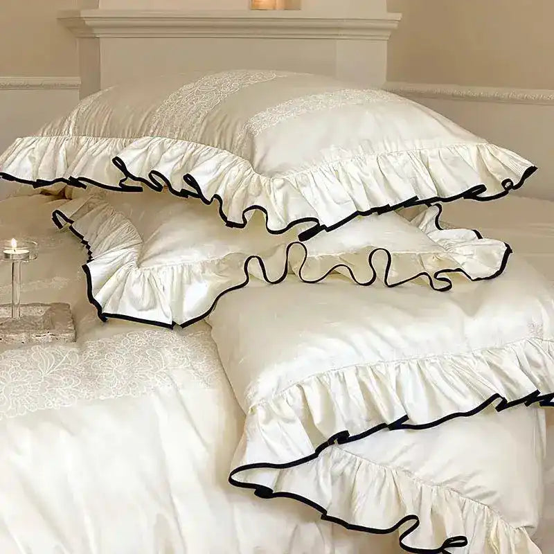 French Princess Ruffle Duvet Set - MAIA HOMES