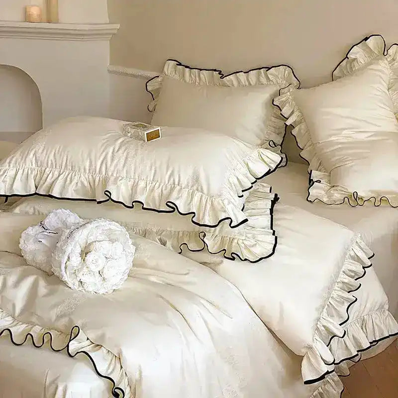 French Princess Ruffle Duvet Set - MAIA HOMES