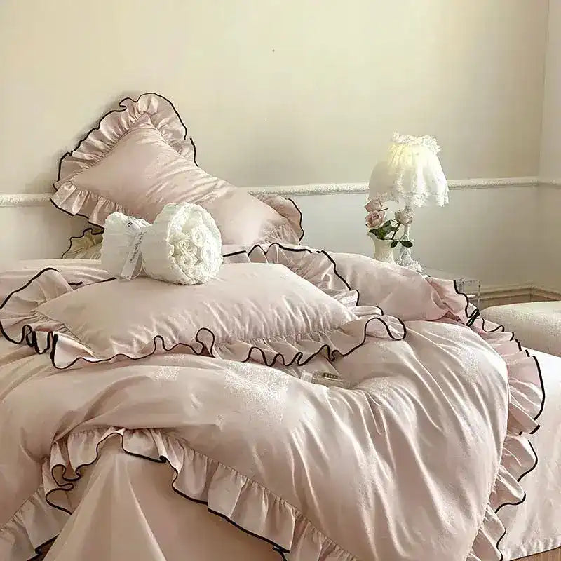 French Princess Ruffle Duvet Set - MAIA HOMES
