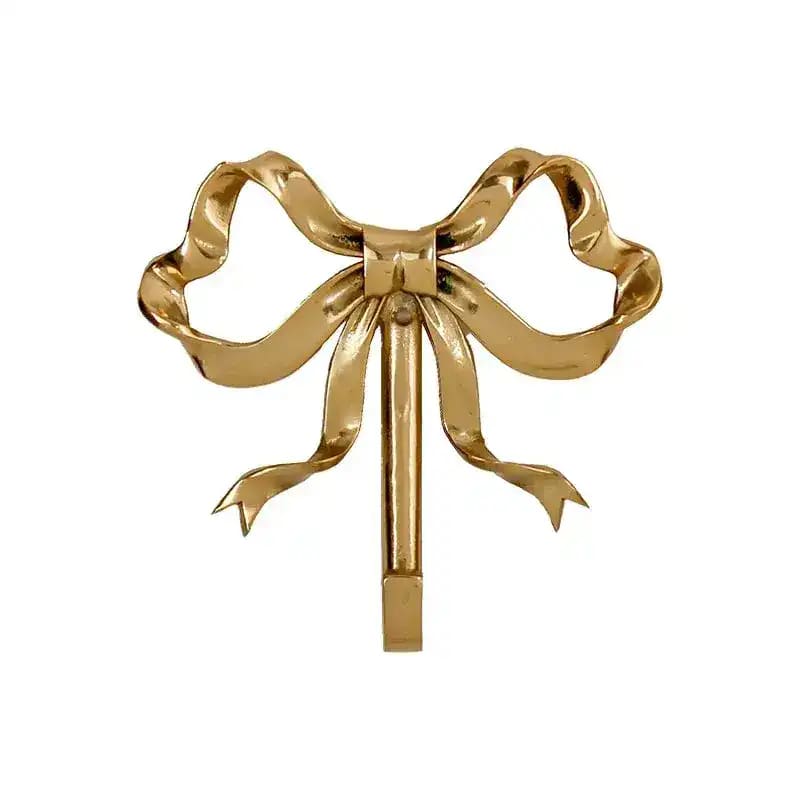 French Retro Bow Shape Brass Wall Hook - MAIA HOMES
