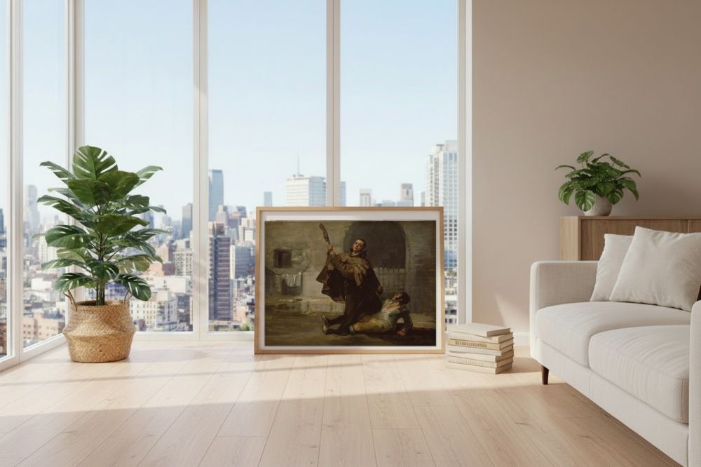 Framed room mockup - loft