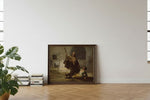 Framed room mockup - leaning