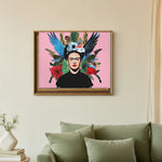 Framed room mockup - sage