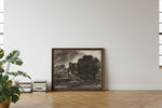 Framed room mockup - leaning