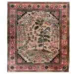 The Fuchsia Harmony Knotted Wool Rug showcases a vibrant floral design, perfect for adding a touch of elegance to your living space. This area rug features a rich blend of fuchsia, pink, and earthy tones, making it an ideal choice for area rugs for living room. With its 8x10 size, it fits beautifully in spacious areas, providing both comfort and style.