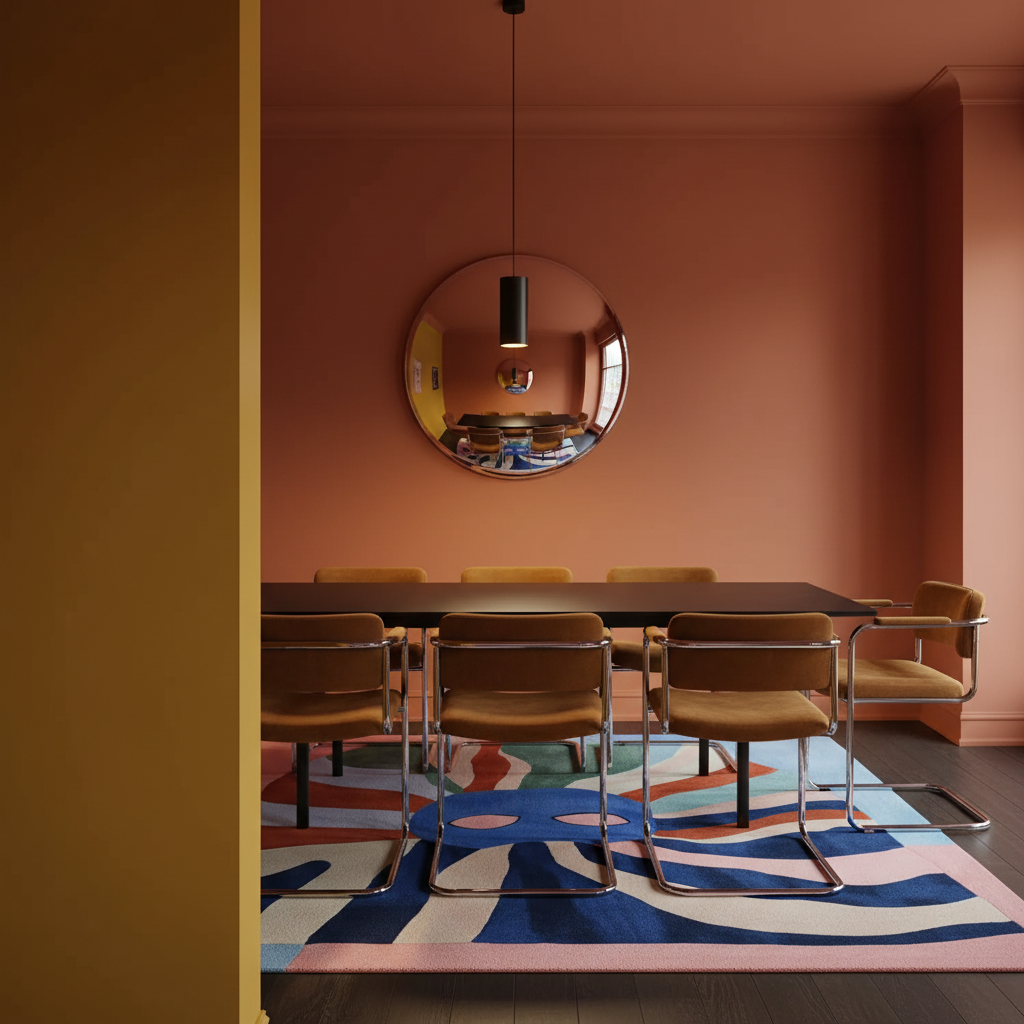 Funky Flow Fever Hand Tufted Rug