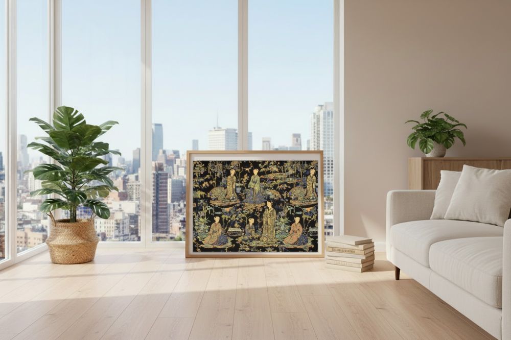 Framed room mockup - loft