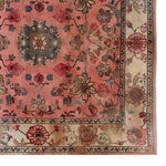 The Garden of Ages Knotted Wool Rug showcases a vibrant floral design, perfect for adding elegance to any living room. This area rug features intricate patterns with a rich color palette, making it an ideal choice for those seeking stylish living room area rugs.