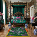 Garden of Love Sunny Hand Tufted Wool Rug