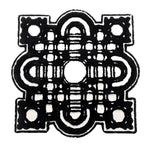 The Garden of the Night Tufted Area Rug features a bold, intricate black and white design with geometric patterns. Perfect for those seeking contemporary rug styles, this piece is ideal for enhancing living room aesthetics. As a standout among living room area rugs, its unique shape and pattern can complement various decor themes, particularly in a living room rugs 8x10 layout.