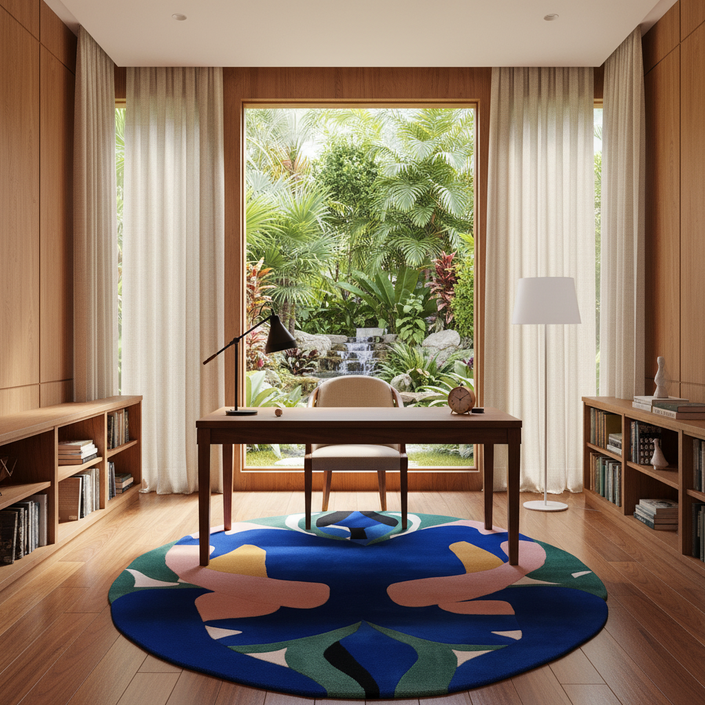 Garden Spirit Fold Hand Tufted Rug