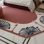 Geo Bloom Medallion Hand Tufted Rug