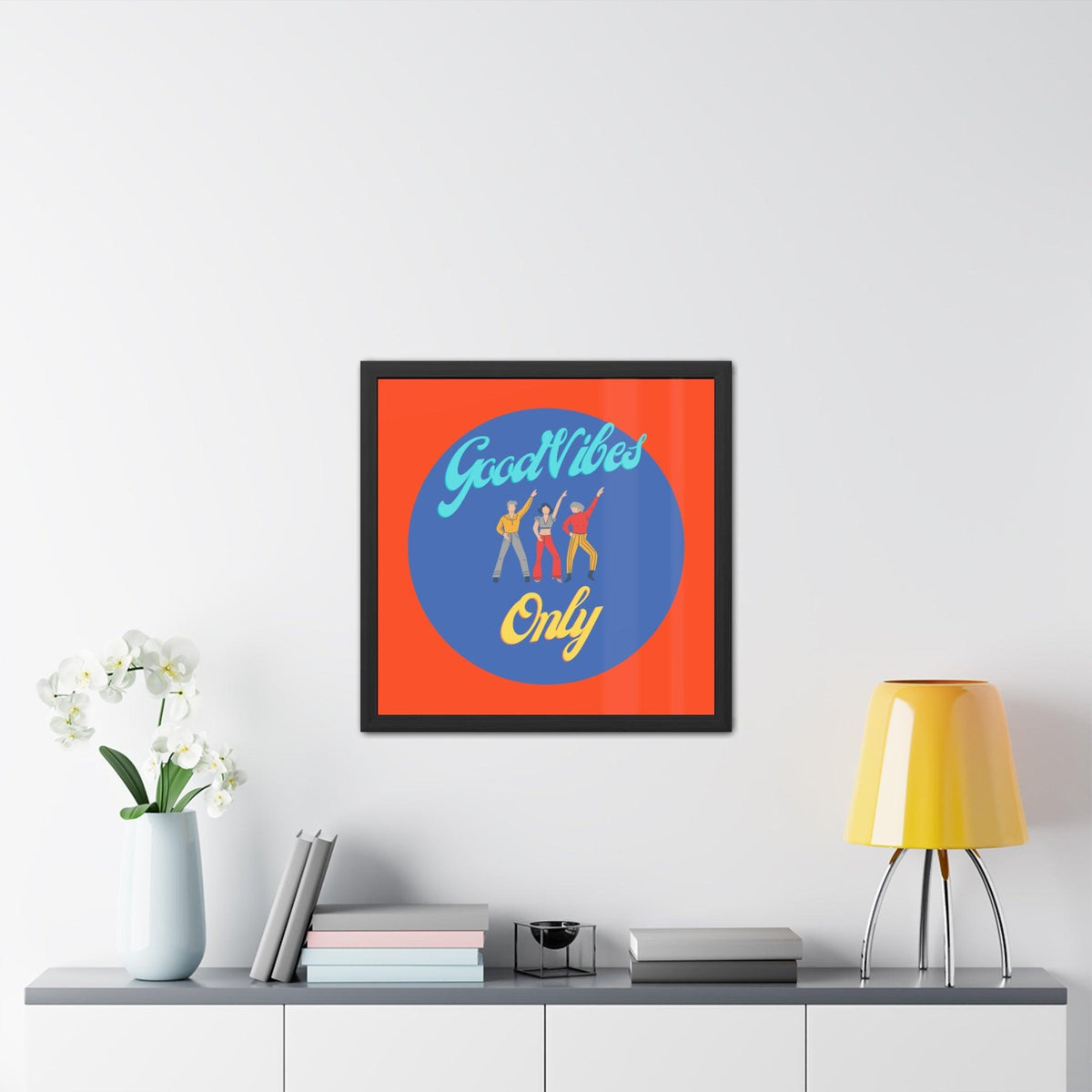 Good Vibes Only Dancers Poster Wall Art